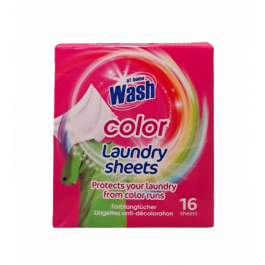 At Home Wash 16бр. Цветоулавящи кърпички за пране